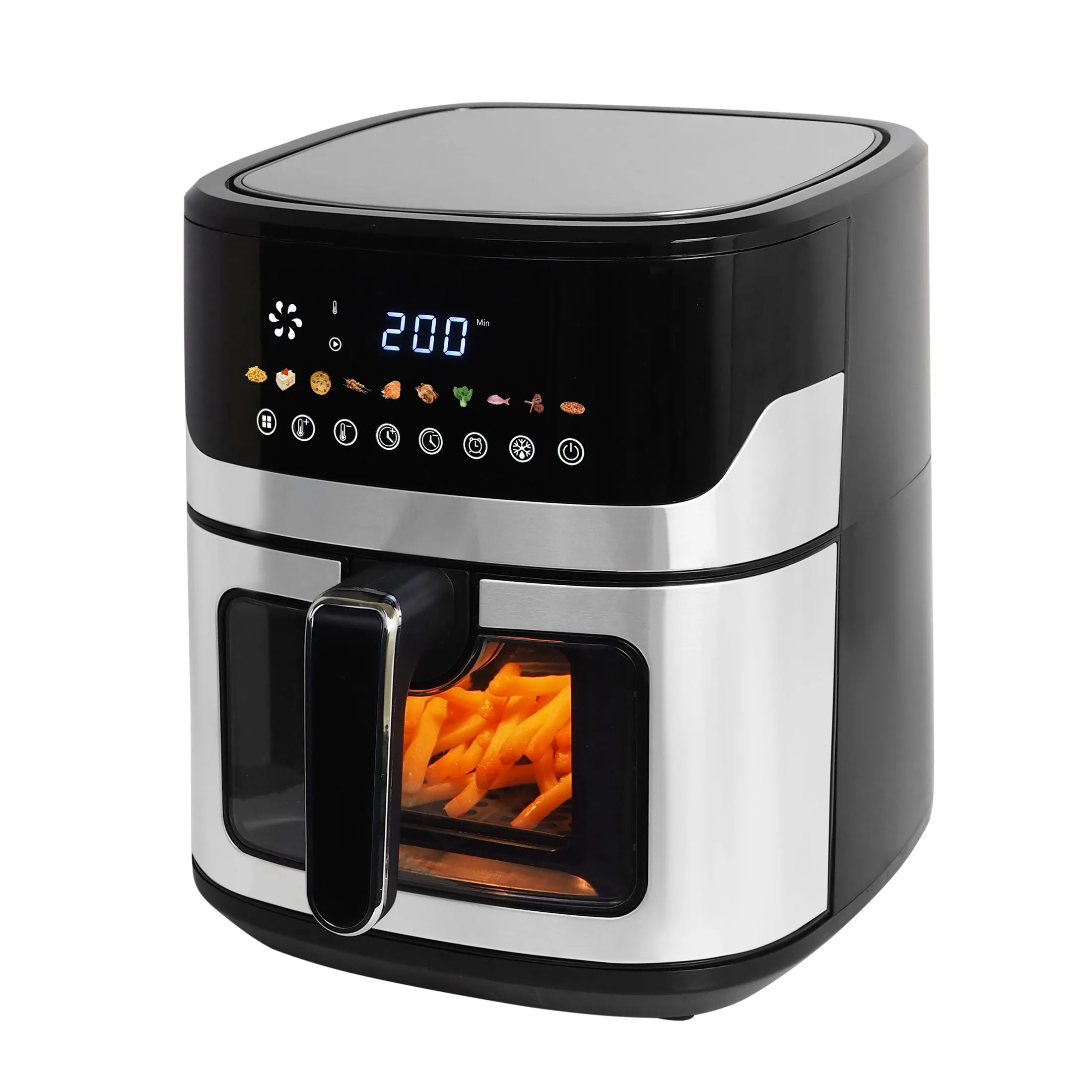 1600W 7L Digital Air Fryer with Viewing Window