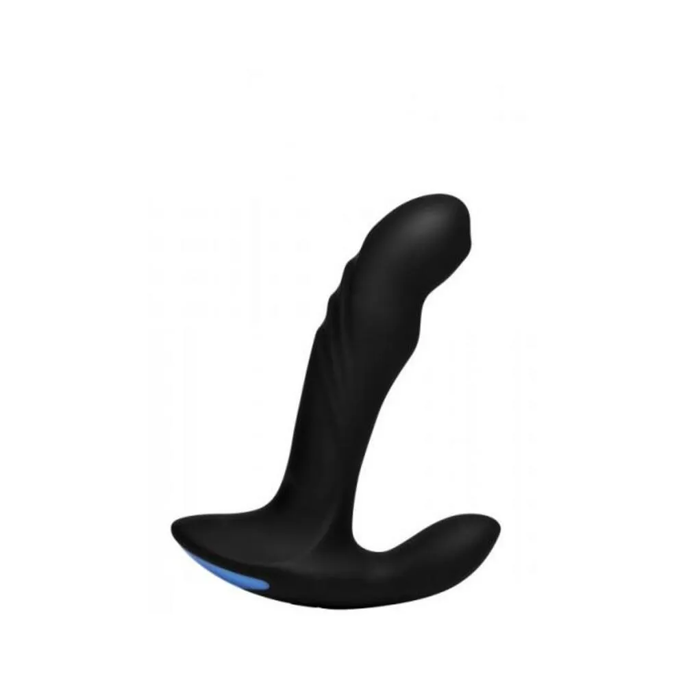 17X P-Trigasm 3 in 1 Silicone Prostate Stimulator Black