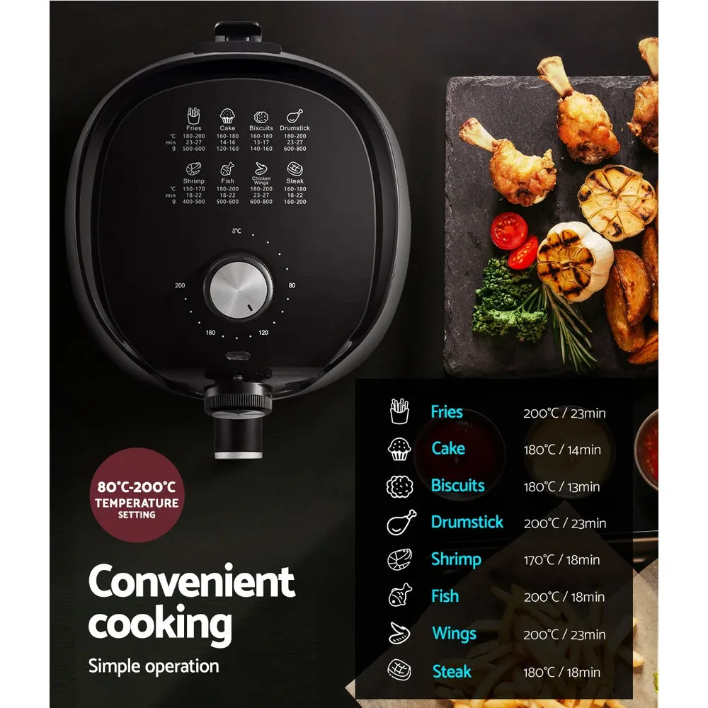 2.5L Non-Stick Air Fryer with Timer & Safety - Devanti