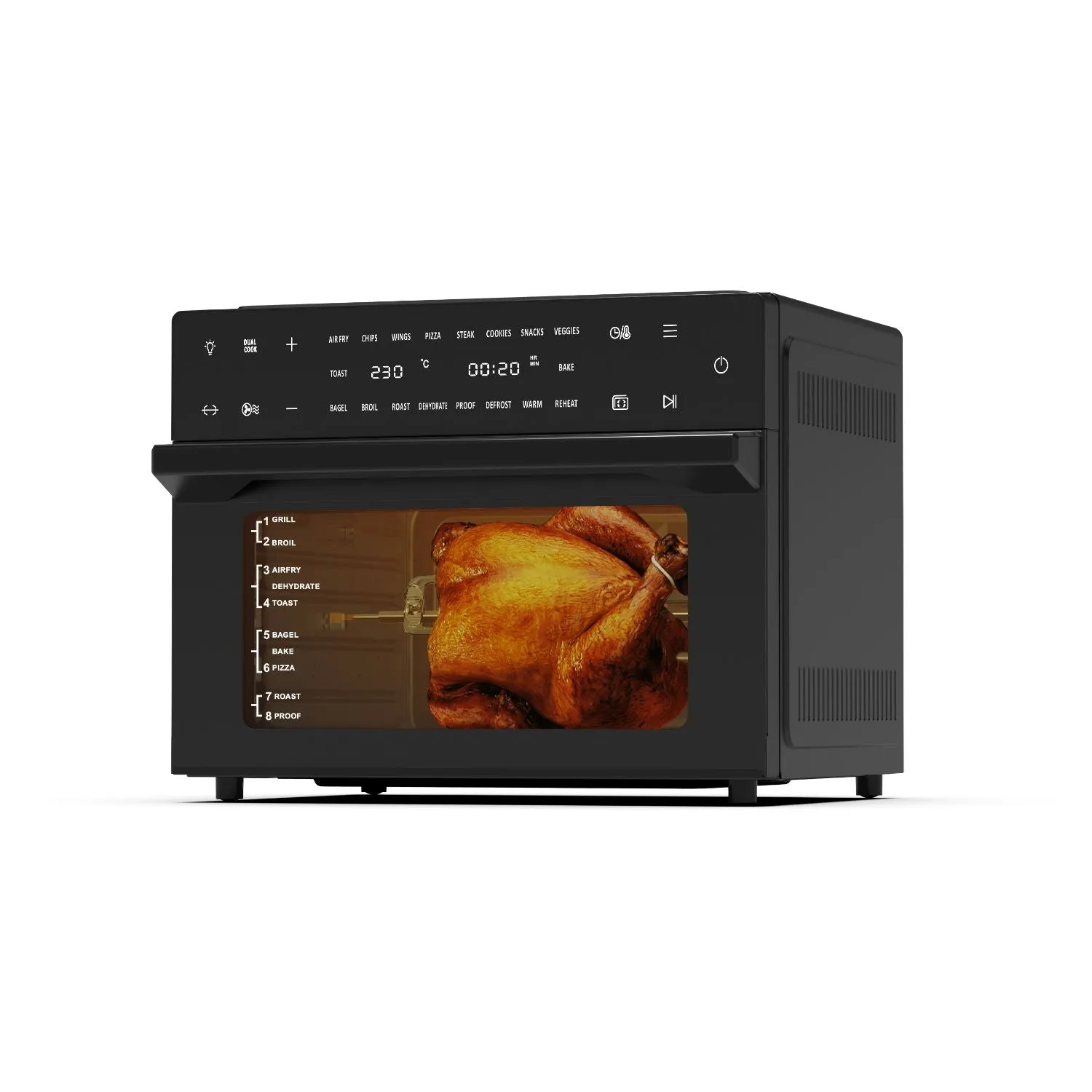 30L Digital Multi-Function Air Fryer Oven, 1800W, >230°C