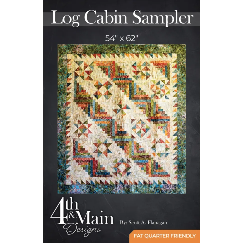 4th & Main Designs | Log Cabin Sampler