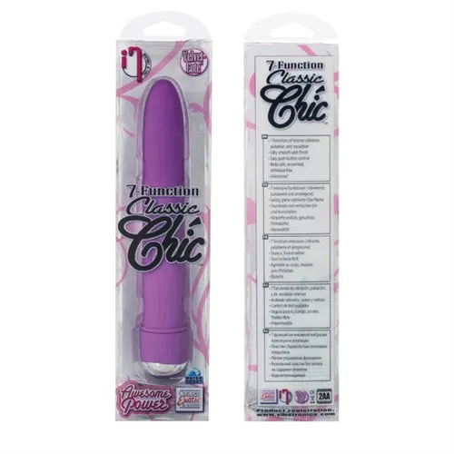 7 Vibes Velvet Smooth 6 Inch Vibrator for Fun Adventures