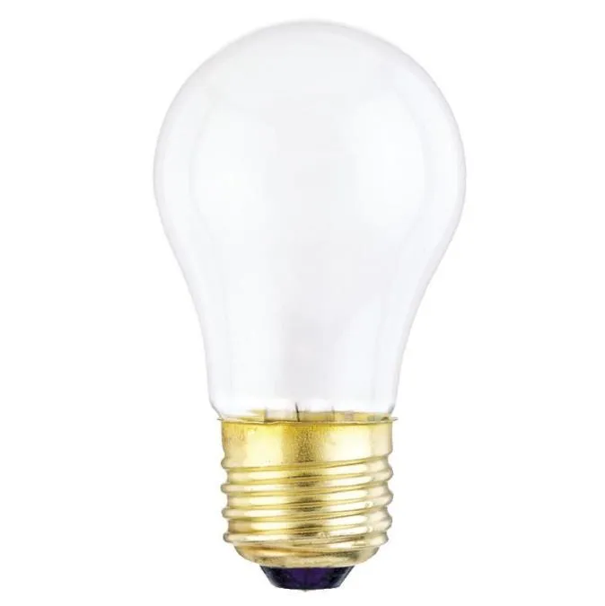 A15 40 Watt Medium Base Frosted Incandescent Appliance Lamp