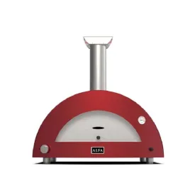 Alfa 3 Pizze 42.5 Moderno Gas Pizza Oven - Antique Red