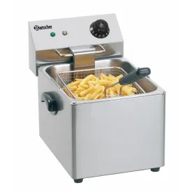 Bartscher Commercial Deep Fat Fryer 8 Litre Well