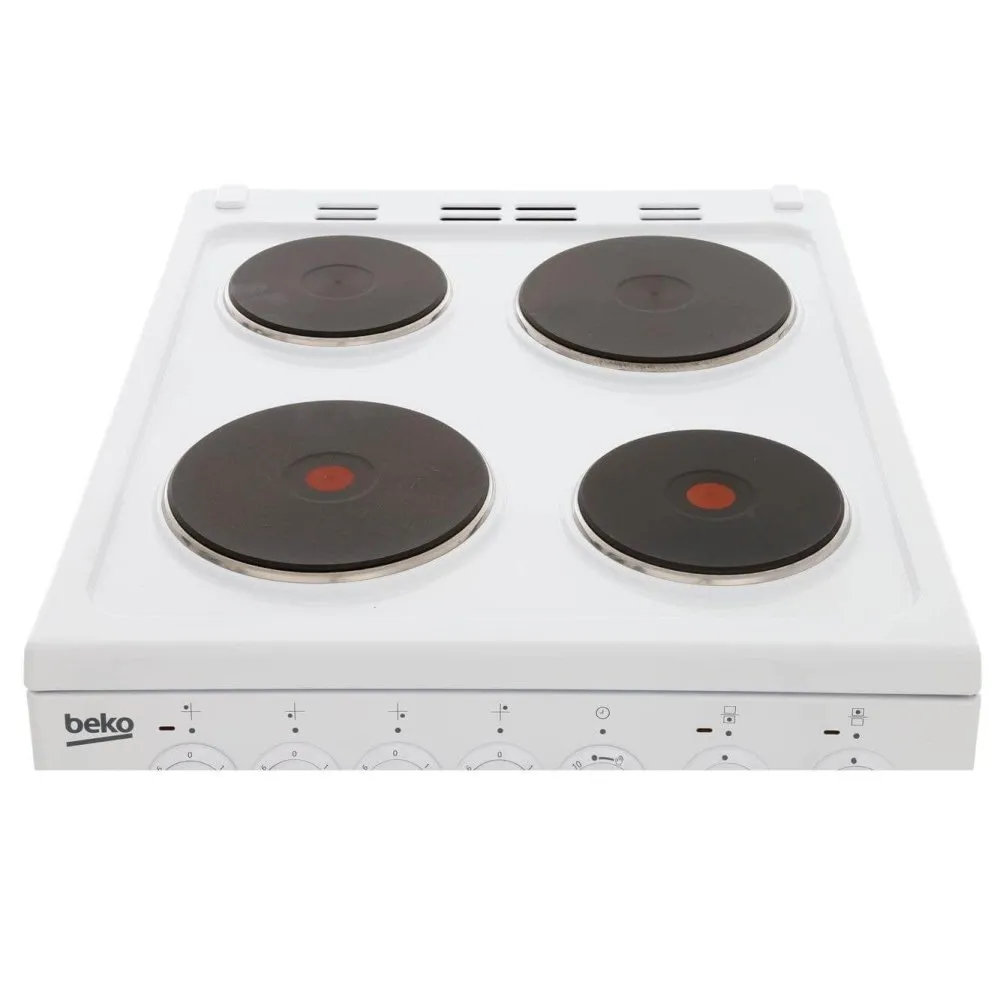 Beko EDP503W 50cm Electric Double Oven with Grill Cooker  White