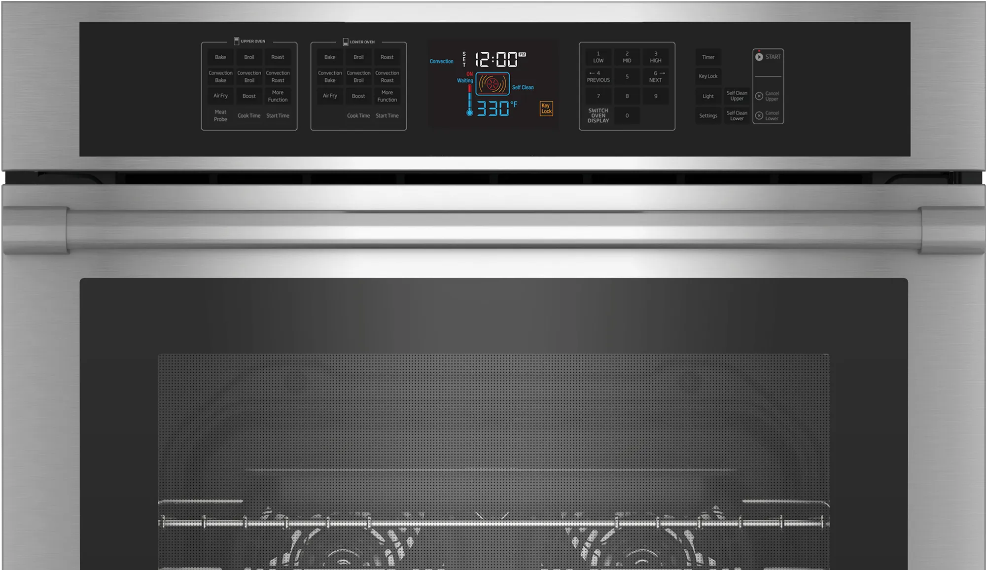 Beko WOD30100SS 30" Stainless Steel Double Wall Oven