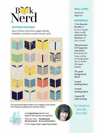 Book Nerd - by Angela Pingel Designs