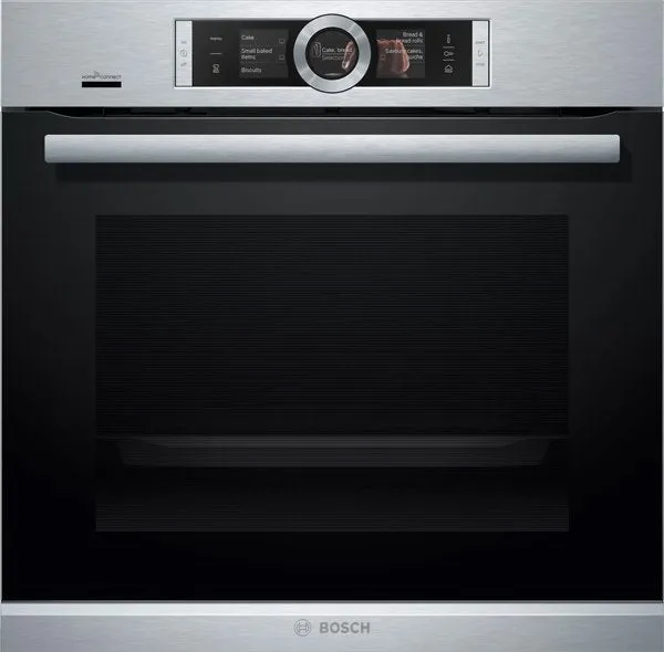 Bosch  HRG6769S6B Serie 8 Built-in oven with added steam function 60 x 60 cm Stainless steel