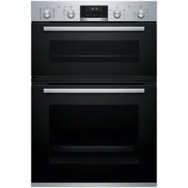 Bosch MBA5575S0B Serie 6 Built-in double oven Stainless steel