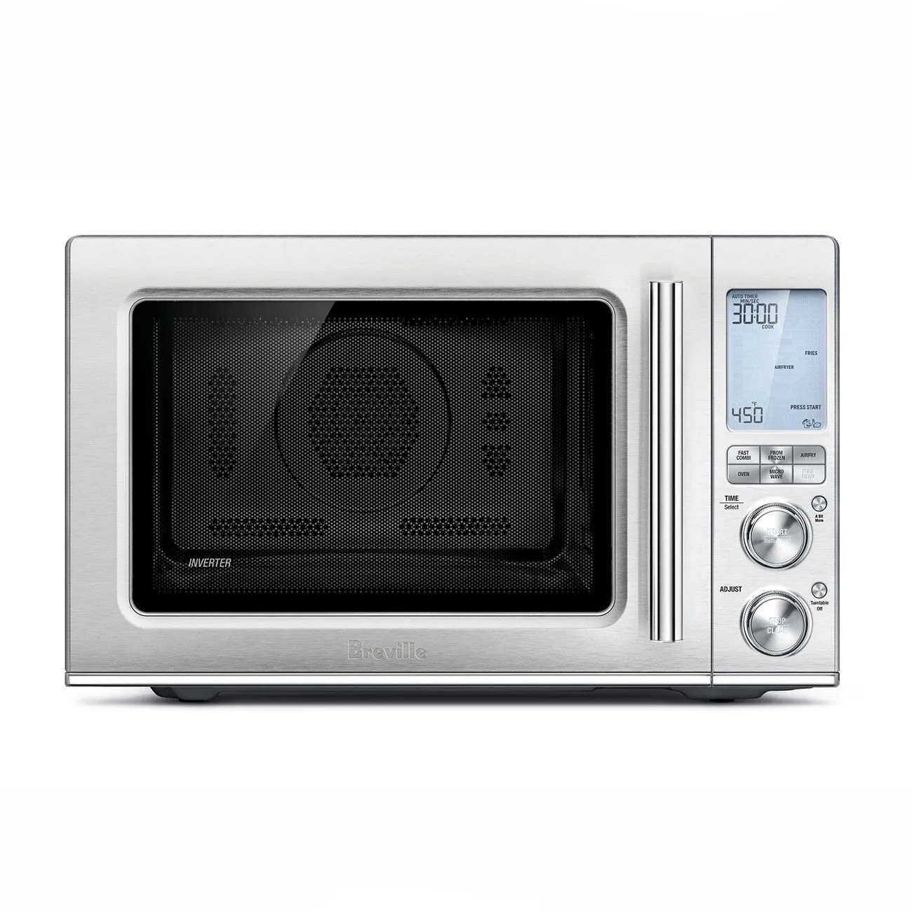 Breville Combi Wave Microwave, Brushed Stainless Steel #BMO870BSS1BCA1