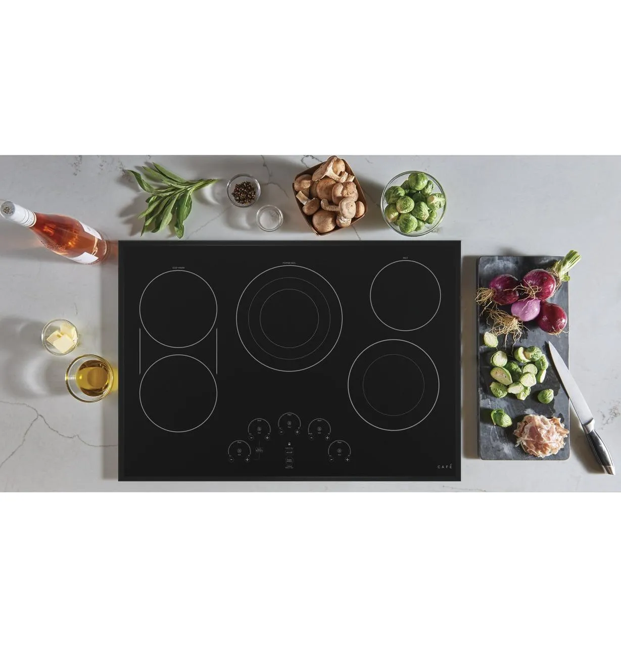 Caf(eback)™ 30" Touch-Control Electric Cooktop