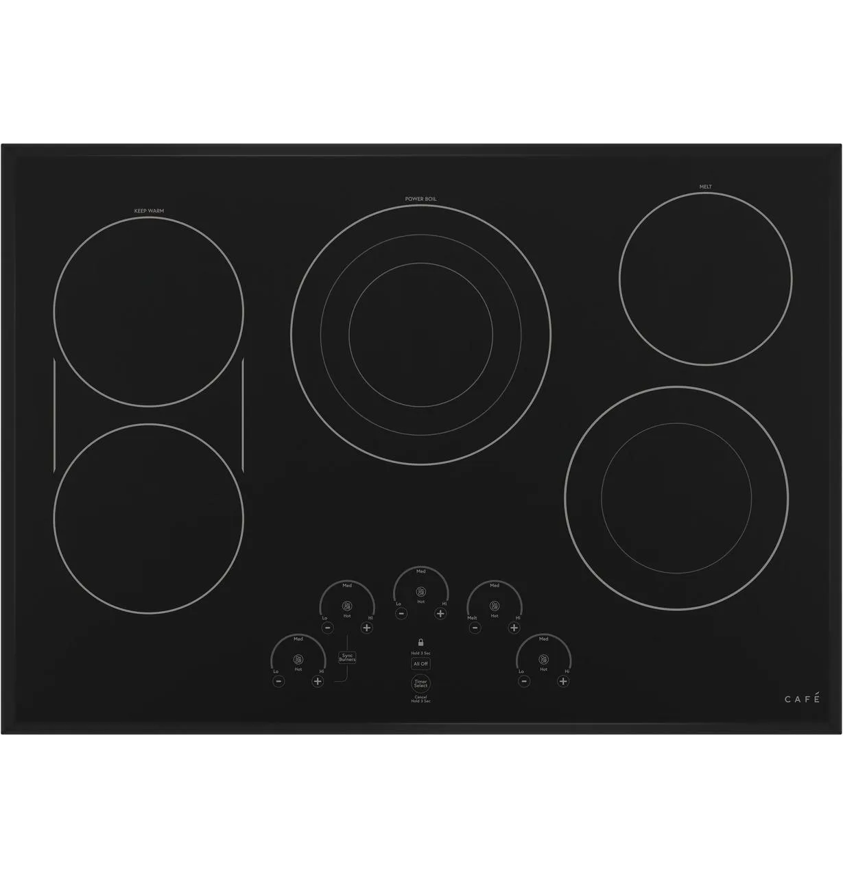 Caf(eback)™ 30" Touch-Control Electric Cooktop