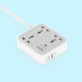 ChargeCube Mini Power Strip with 30W Type C output