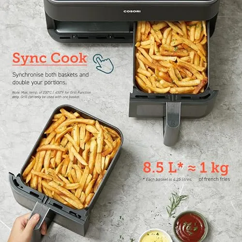 COSORI Dual Zone Air Fryer (New)