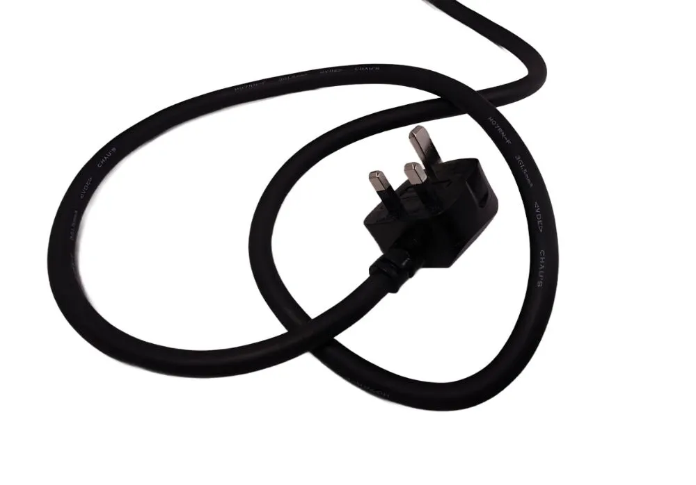 Daewoo KOM9M11, Daewoo KOM9M11S, Daewoo KOM9P11 mains lead (cable) with UK moulded plug - 3511345QM5