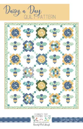 Daisy a Day Quilt Paper Pattern