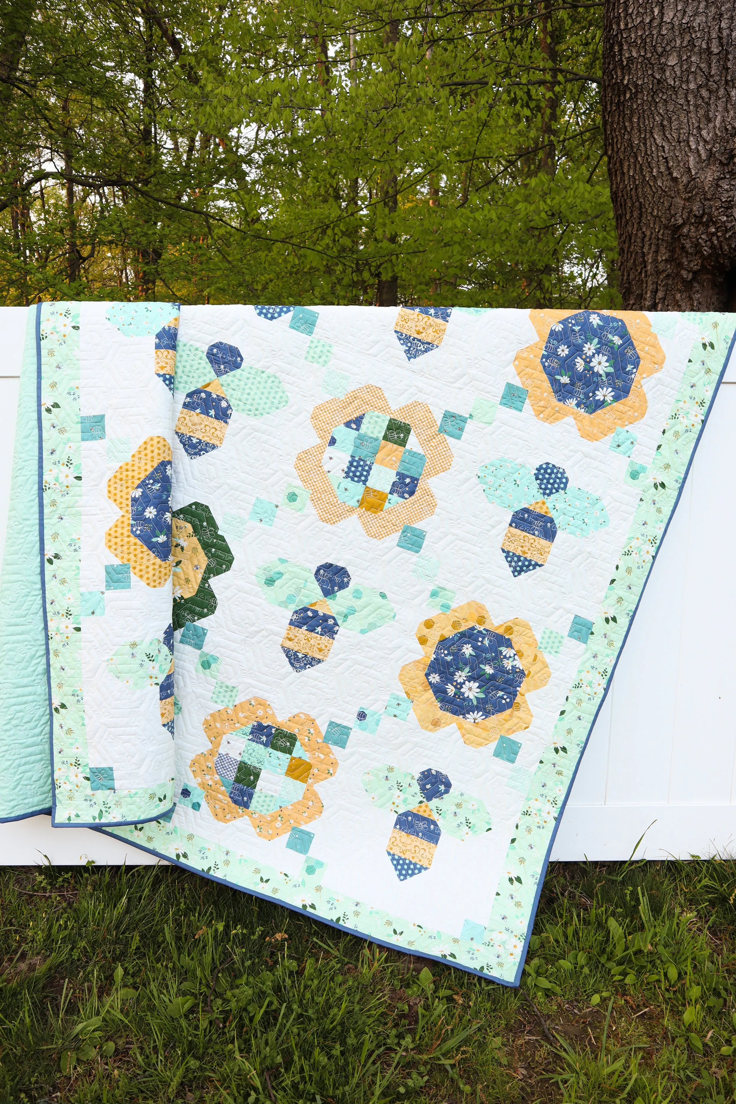 Daisy a Day Quilt PDF Pattern