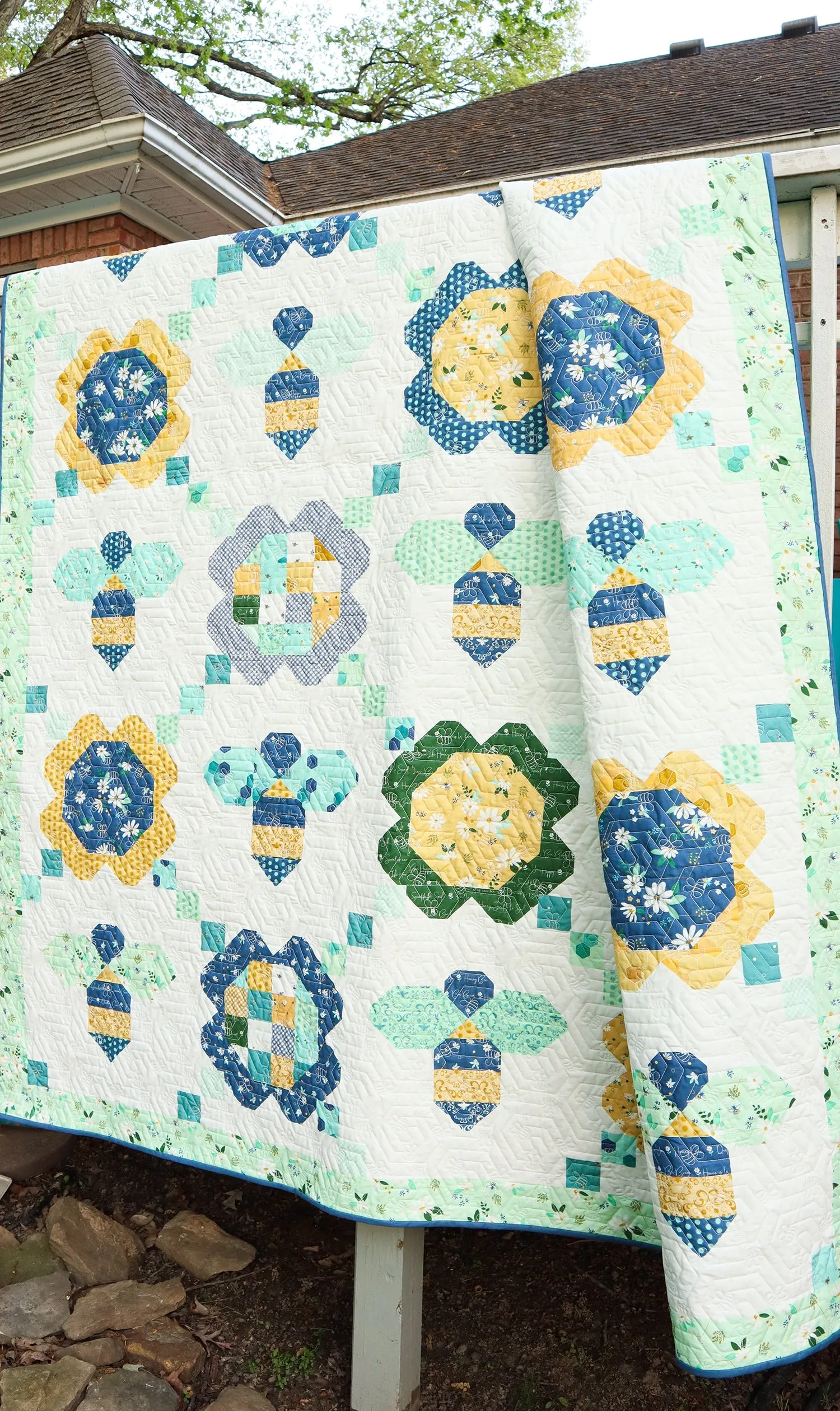 Daisy a Day Quilt PDF Pattern