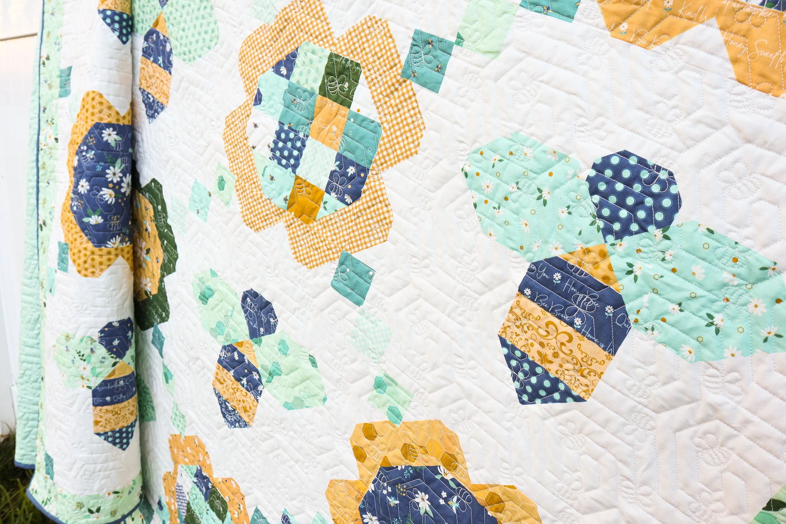 Daisy a Day Quilt PDF Pattern