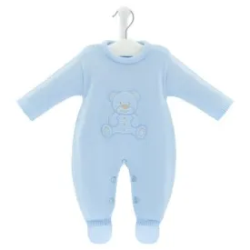 Dandelion Teddy Knitted Suit Blue