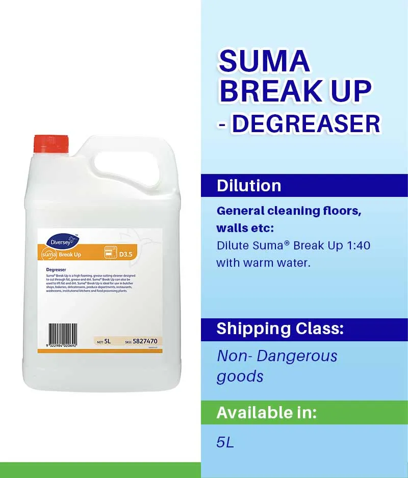 Diversey Suma Break Up - Degreaser 5L