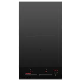 Fisher   Paykel CI302DTB4 30cm Wide Induction Hob, 2 Zones with SmartZone - Black Glass