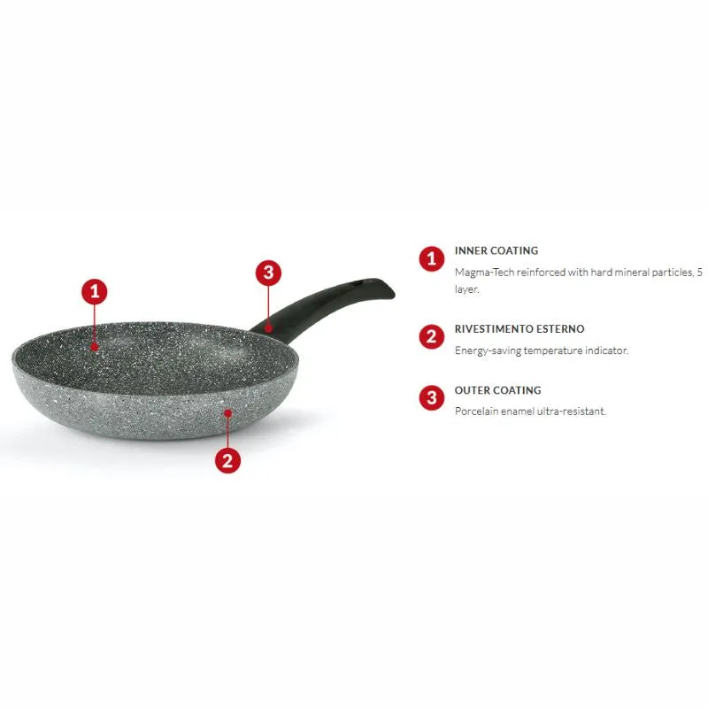 Flonal Pietra Viva Pan With 2 Handles 28cm