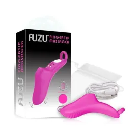 Fuzu Vibrating Rechargeable Fingertip Massager Pink