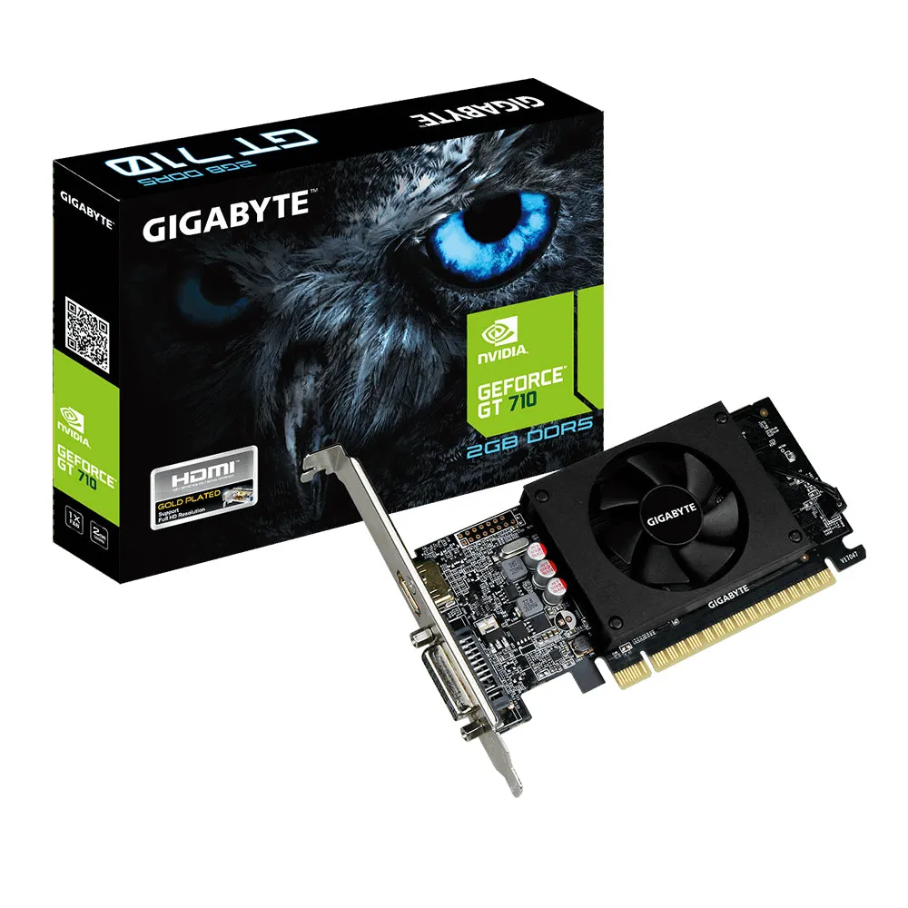 Gigabyte Gv-N710d5-2Gl - Graphics Card - Gf Gt 710 - 2 Gb