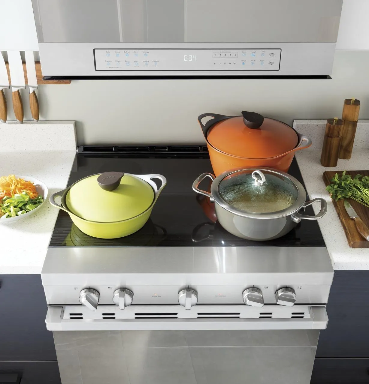 Haier 30" Smart Slide-In Electric Range with Convection