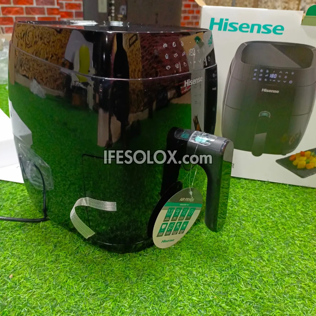 Hisense H04AfBK1S1 4.5Liter Air Fryer with 1400W and LED Control Panel - Brand New