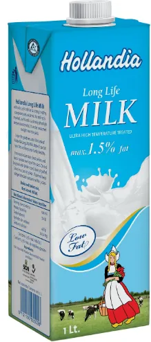 Hollandia UHT Milk Low Fat 1 L x2