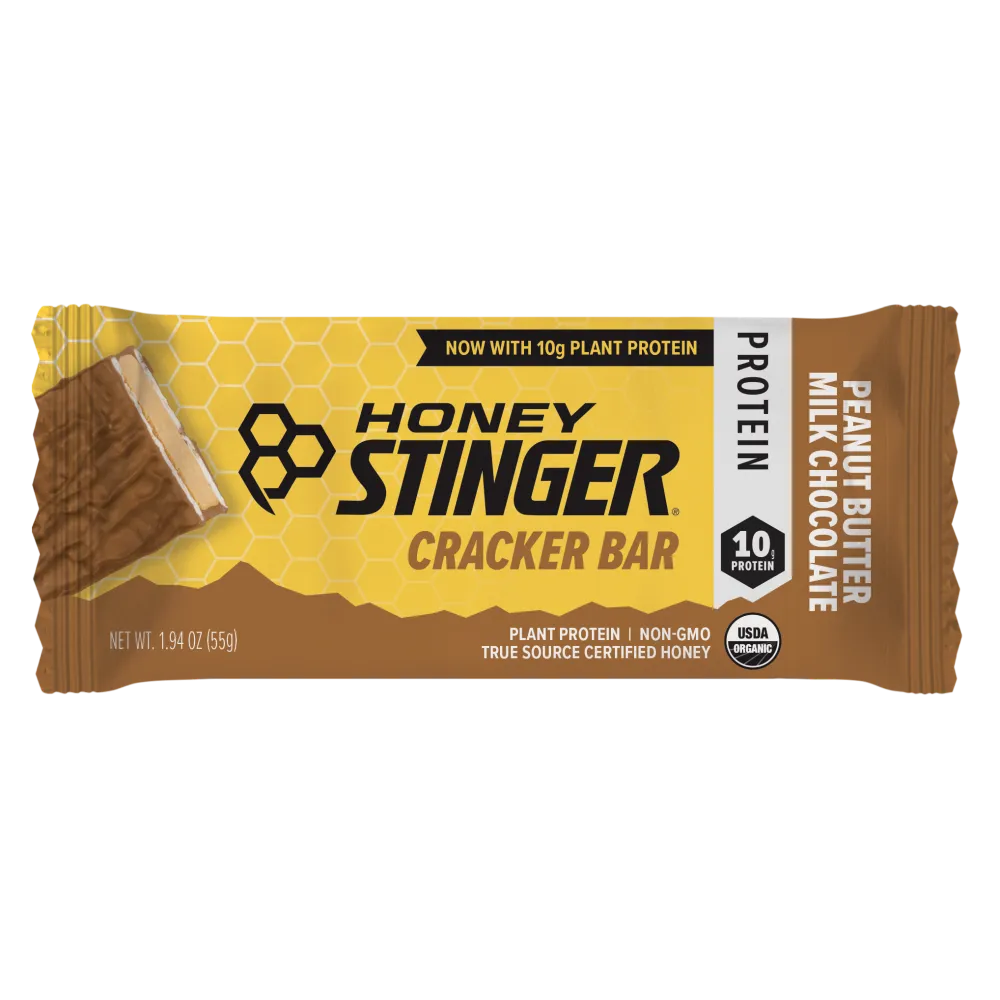 Honey Stinger Organic Snack Bars - Peanut Butter Milk Chocolate