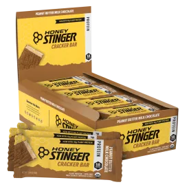 Honey Stinger Organic Snack Bars - Peanut Butter Milk Chocolate