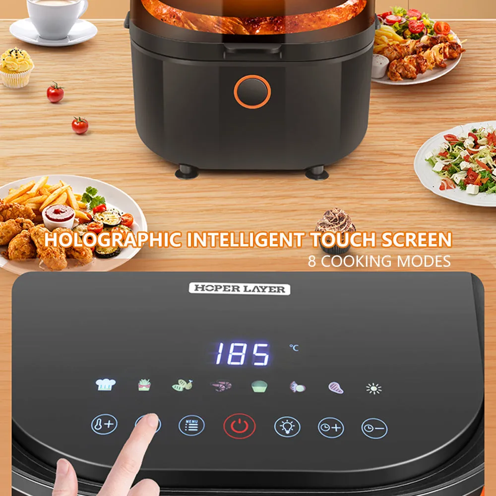 Hoper Layer Digital Air Fryer 1800W 7.5L KZ75