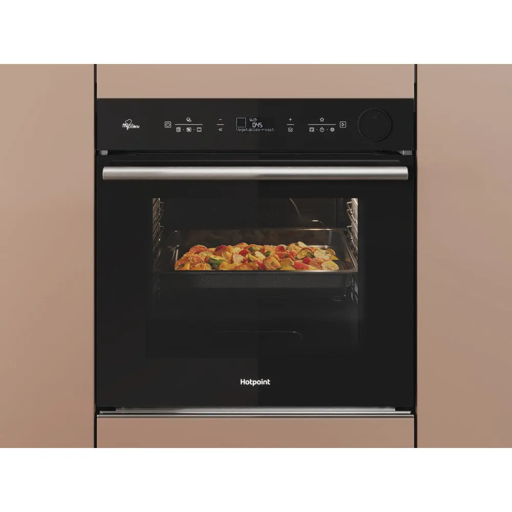 Hotpoint SI4S854CBL Class 4 Multiflow Air Fry Built In Electric Single Oven