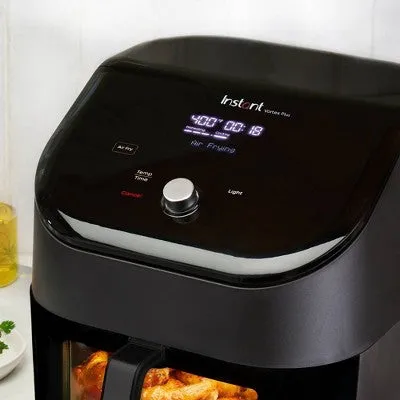 Instant Vortex Plus 6qt Air Fryer with ClearCook - Black