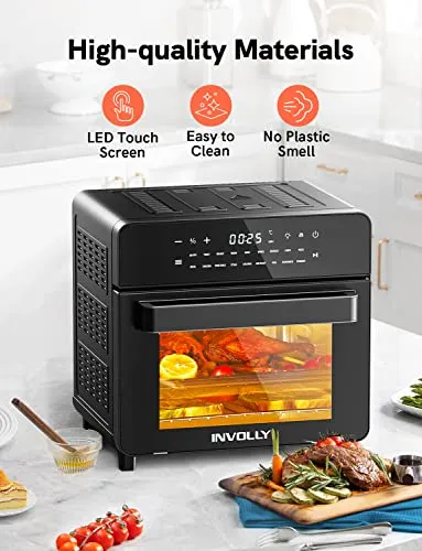 Versatile 18-in-1 Air Fryer Oven, 15L Capacity – Brand New by Involly