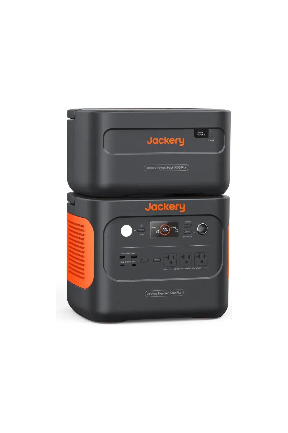 Jackery Explorer 1000 Plus Portable Power Station with 2x Solar Saga 100w Solar Panel Promo