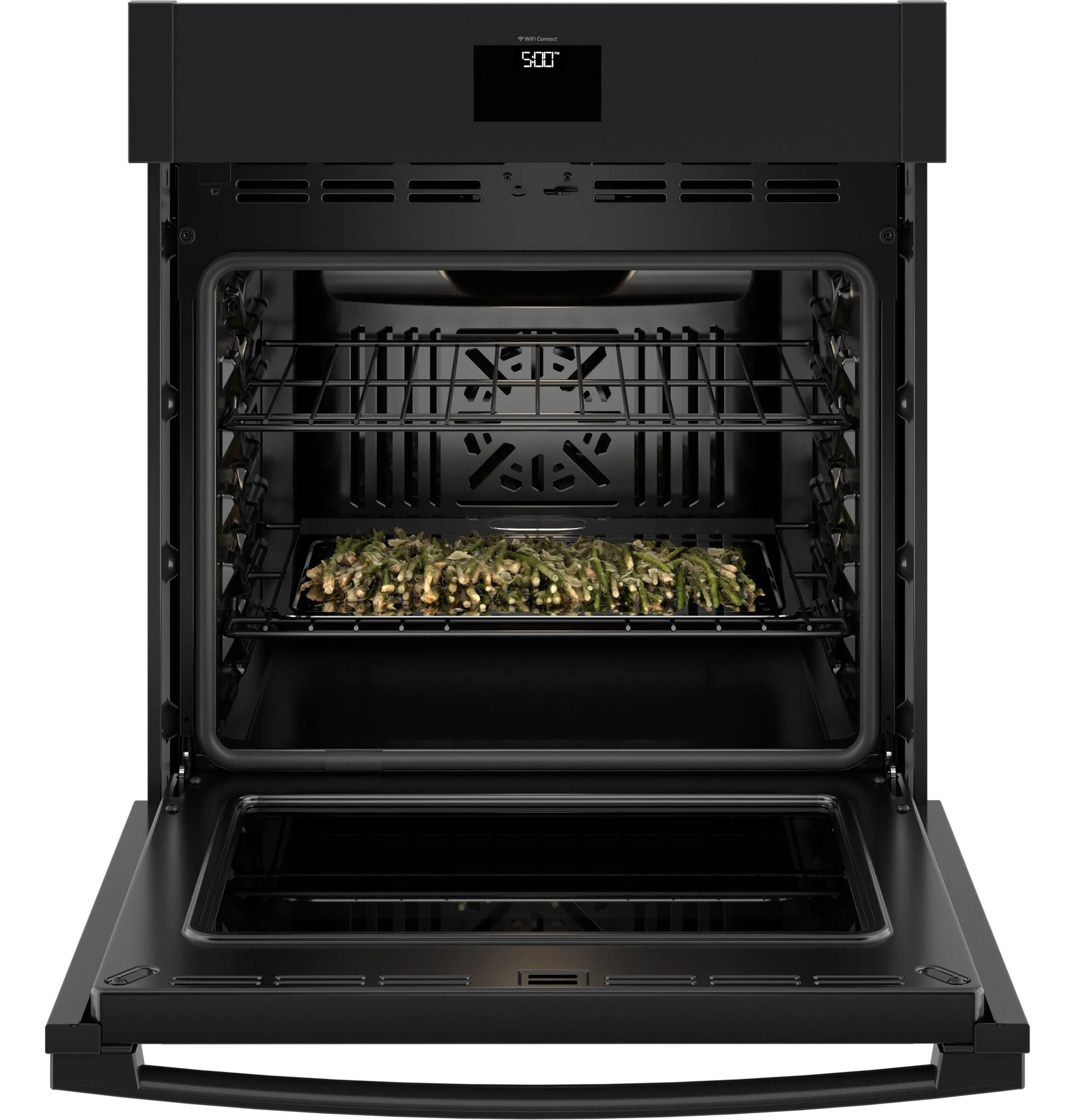 JKS5000DVBB GE® 27" Smart Built-In Convection Single Wall Oven with No Preheat Air Fry