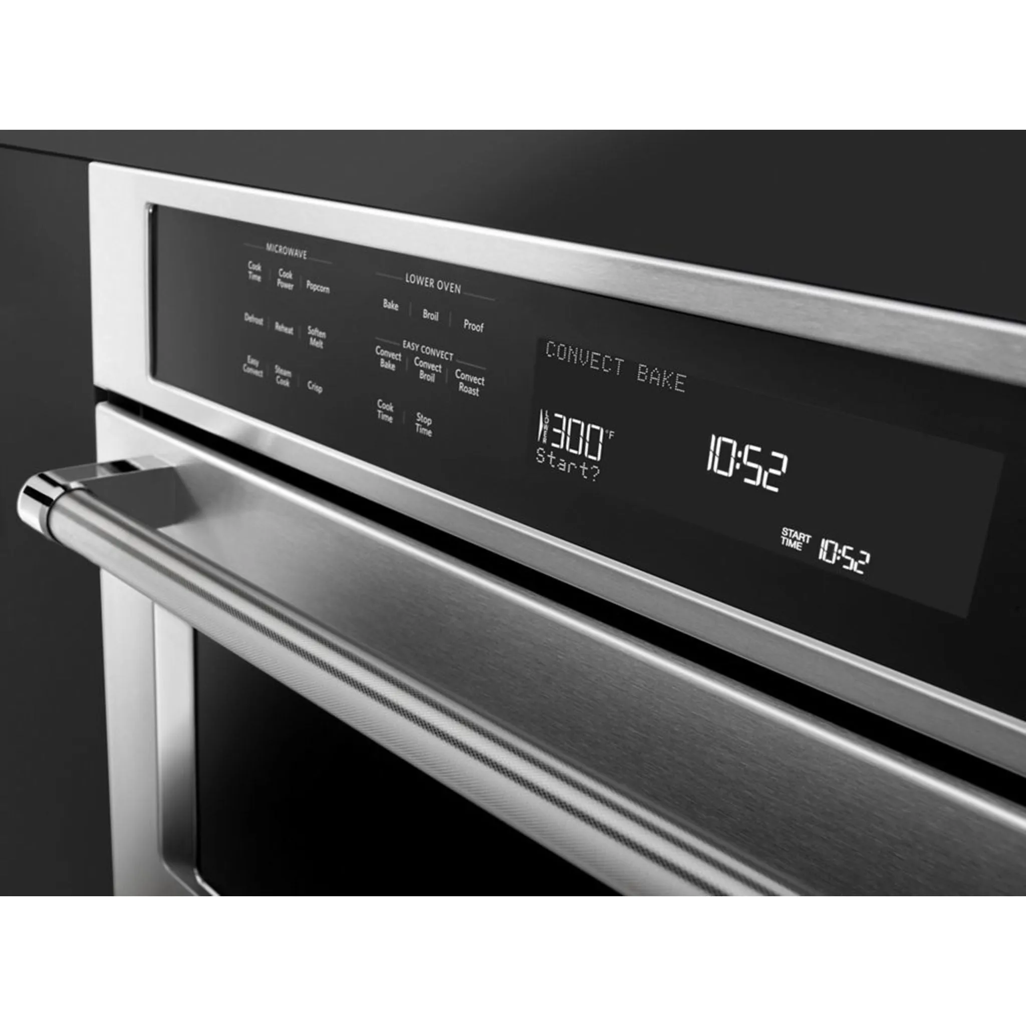 KitchenAid  30" 4 elements Induction Double Oven Convection Range (YKFID500ESS)