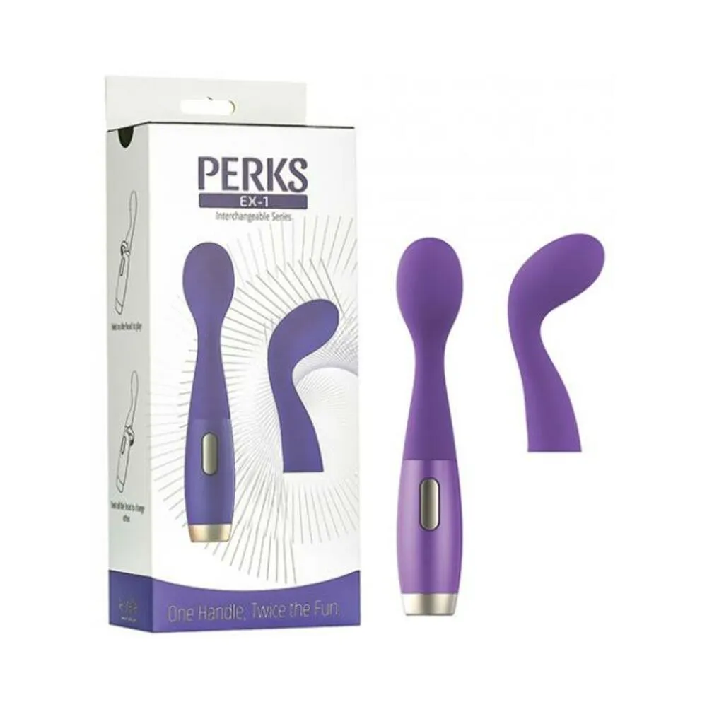 Le Stelle Perks Series Ex-1 Purple Vibrator