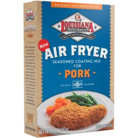 Louisiana Air Fryer Seasoned Pork Coating Mix 5oz