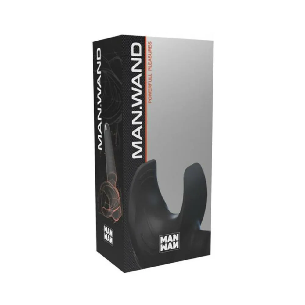 Man Wand Black Penis Head Vibrator