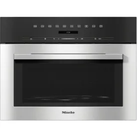 Miele M7140TC 46 Litre Built-In Microwave Oven, 900W, DirectSensor S, 59.5cm Wide - Stainless Steel/CleanSteel