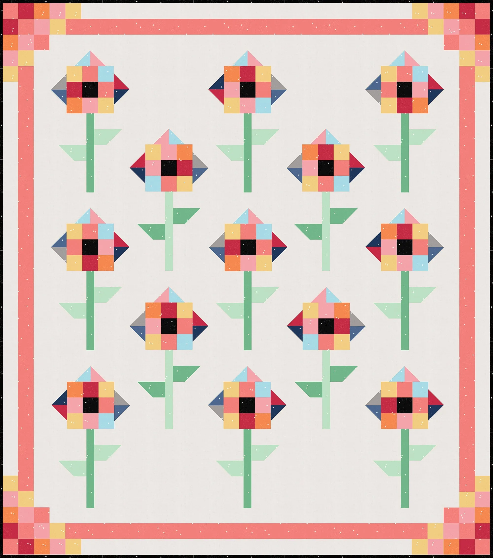 Morning Meadow Quilt PDF Pattern