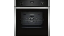 NEFF B1ACE4HN0B N50 Electric CircoTherm Single Oven Black Steel Open Box Clearance 5161608479