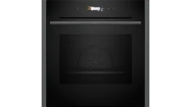 Neff B24CR31G0B N70 Built-in Electric Single Oven Graphite Grey