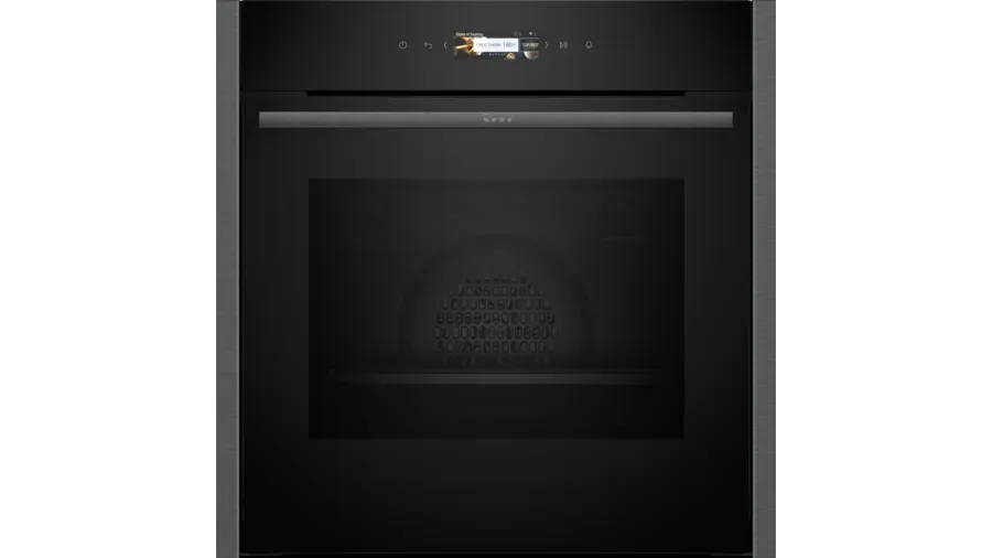 Neff B24CR31G0B N70 Built-in Electric Single Oven Graphite Grey